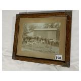 LAYTON HILL COAL MINE STABLE LAYTON PA FRAMED