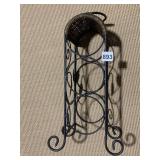 GLAZED BASKET, GLASS DISH, OVAL TRAY