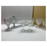 12 VINTAGE CORDIALS VARIOUS PATTERNS
