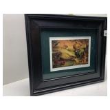 PUMPKIN HEAD FRAMED PRINT