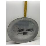 WENDELL AUGUST LARGE PHEASENT PLATTER