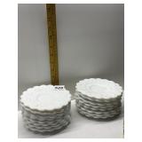 16 WESTMORELAND SAUCERS