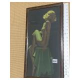 EARL MORAN NUDE FRAMED