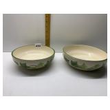 TWO FRANCISCAN OVEN BAKE BOWLS