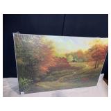 HOMEWARD PATH CHARLES WHITE WITH COA 36" X 24"