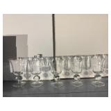 3 SIZES MATCHING STEMWARE 16 TOTAL