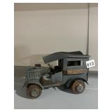 REPRODUCTION TRUCK W/ WOOD WHEELS