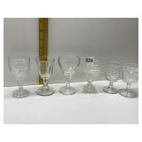 10 VINTAGE CORDIALS VARIOUS PATTERNS