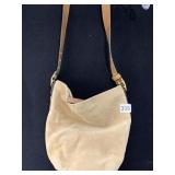 COACH TAN LEATHER PURSE