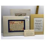 ROBERT MILLER WEDDING PRAYER, FEELING VERSE,