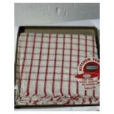 3 HANKIES W/ BOX & TEA TOWEL