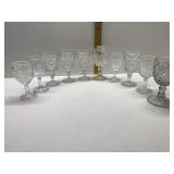 10 VINTAGE CORDIALS VARIOUS PATTERNS