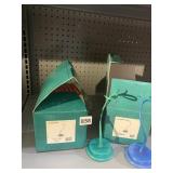 2 DISNEY ORNAMENT STANDS