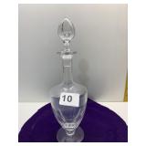 BACCARAT DECANTER 10" H INCL. STOPPER