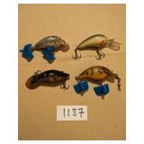 FISHING LURES CRAYFISH AND 4 UNMARKED