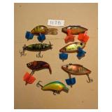 SEVEN FISHING LURES