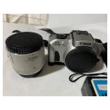 CANON EOS 1 X LITE CAMERA, LENS, ETC.