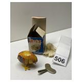 KEY WIND HEN W/ ORIGINAL BOX