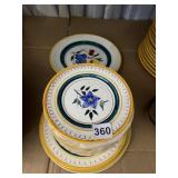 STANGL PLATES TERRA ROSE