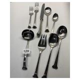 NICE FLATWARE SERVICE FOR 8 PLUS SERVING PIECES
