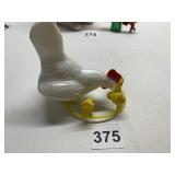 PECKING HEN PLASTIC