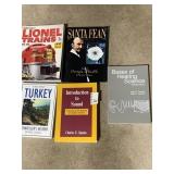 LIONEL TRAINS BOOK, TURKEY ETC.