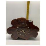 CYPRUS WOOD QUARTZ CLOCK