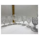 10 VINTAGE CORDIALS VARIOUS PATTERNS