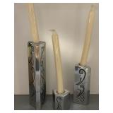 LENOX 3 CANDLE HOLDER IN OB