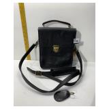 LEATHER PURSE WITH SEPARATE POCKETS, LONG CROSS