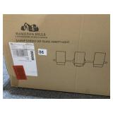 HAMILTON HILLS LED 3 LIGHT VANITY FIXTURE W/