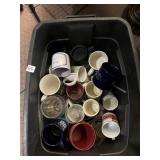 ROUGH NECK TOTE FULL OF TRAVEL MUGS FROM CROSS