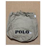 NWT POLO CANVAS LAUNDRY BAG
