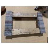 CARPETED 4 WHEEL DOLLY