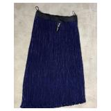 WENDY WILLIAMS ACCORDION PLEAT SKIRT ELASTIC