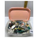 GOLF TEES, BALL MARKERS, MANY DIFFERENT CLUBS