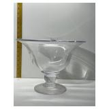 13" ACROSS FOOTED CENTERPIECE BOWL