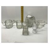 SUGAR/CREAMER, JAR WITH LID, DIP DISH, ETC.