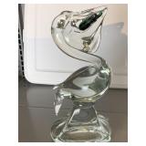 PELICAN 12" H GLASS W/ FULL MOUTH