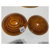 KOPP GLASS AMBER LENS 3.5"