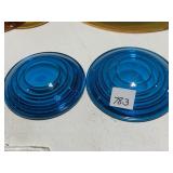 KOPP GLASS BLUE LENS 4.5"
