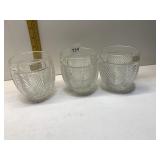 GLASS LINED VOTIVES 4" H