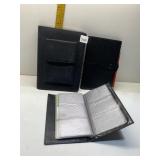 LEATHER ORGANIZERS BUSINESS CARD HOLDER