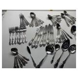 ONEIDA COMMUNITY STAINLESS FLATWARE AS PICTURED