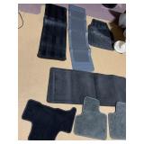 LIKE NEW CAR LONG MATS AND 2 GRAY BACKSEAT MATS