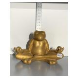 PIER 1 NAMASTE YOGA FROG SOLID, HEAVY, 9HX13W