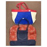 ESTEE LAUDER AND BANDANA TOTE BAGS