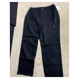 QUAKER FACTORY JEANNE BICE BLACK JEANS WITH TINY