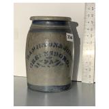 HAMILTON AND JONES, GREENSBORO PA POTTERY CROCK,