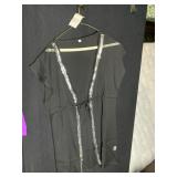 F/S SEMI SHEER TIE AT WAIST COVER TOP TUNIC